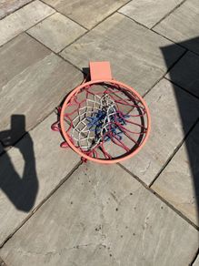 Basketball hoop and net