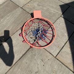 Basketball hoop and net