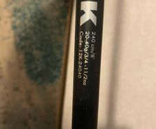 charter 340 fishing reel & power stick rod