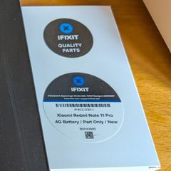 Xiaomi Redmi note 11 pro battery replacement