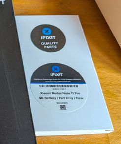 Xiaomi Redmi note 11 pro battery replacement