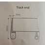 Pvc track curtain rails Image 5