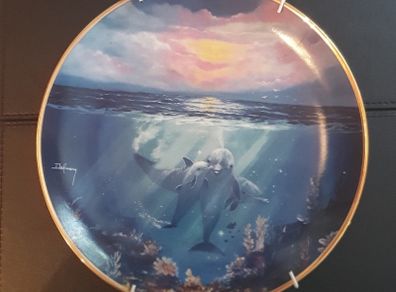 Franklin Mint Limited Edition Fine Porcelain Decorative Plate