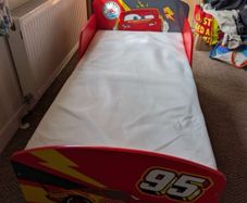 lightning McQueen toddler bed