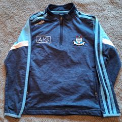 Dublin GAA O'Neills Gaelic Football Half Zip Jersey (Youths 5-6 Years) FREE POST