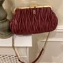 Burgundy Tipperary Crystal bag Image 10