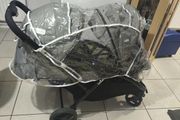 Double light weight buggy and changing table