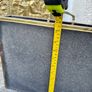 Vintage Brass Fire Screen and Magazine Rack Set Image 8
