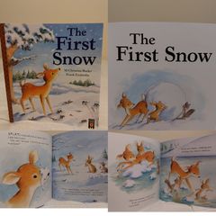 The First Snow storybook by M. Christina Butler