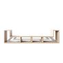 TV Cabinet Double L-Shaped Oak Image 4