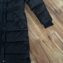 Next black longline puffa coat age 10 as new! Image 3