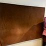 Free/urgent Selloff/ Velvet Headboard With Single Bed Image 2