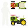 NEW Kids Wooden Ride on Tractor by VILAC Image 2