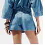 Zara Wrap Denim Skort Xs Image 3