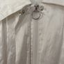 Gerard White Crinkle Satin Coat Size 12 Image 5