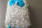hand knitted owl
