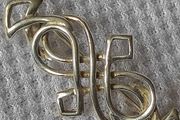 Vintage sterling silver brooch