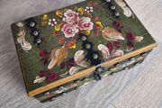 Hand paint Storage/Jewelry Box