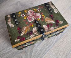 Hand paint Storage/Jewelry Box
