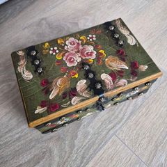 Hand paint Storage/Jewelry Box