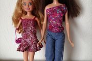 Skipper and Stacey dolls lot d