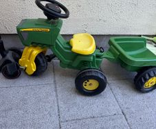 john deere tractor and trailer
