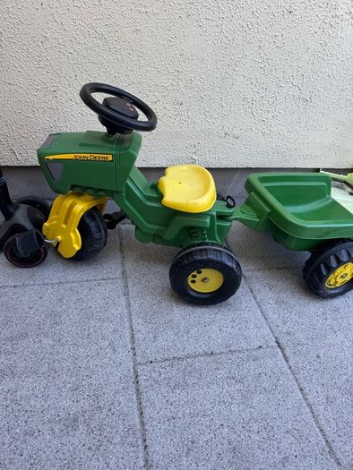john deere tractor and trailer