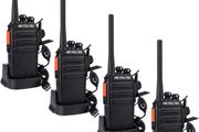 Walkie Talkies PMR446 License Free 16 Channels CTCSS/DCS Walkie Talkie Rechargeable Two Way Radio with USB Charging Base and Earpiece Walkie Talkies Adults (FREE POSTAGE)