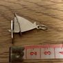 A Pair of Vintage Silver Boat Pendants Image 4
