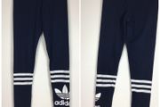 Adidas Ladies Navy blue Logo leggings size 8 includes post
