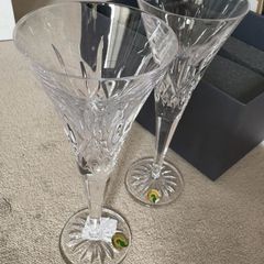 Waterford Crystal Toasting Flutes Set of 2