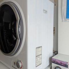 Russell Hobbs RH3VTD800 White 2.5kg Compact Mini Vented Tumble Dryer, Portable, Freestanding Table top Dryer with 3 Heat Settings