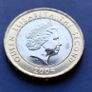 Falkland Islands 2 Pound 50 years of coinage 2004 Image 2
