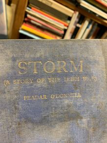 Peadar O'donnell Book Storm Rare 1st Edition
