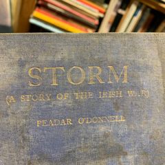 Peadar O'donnell Book Storm Rare 1st Edition