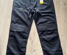 Men's Dunlop Black Work Trousers size 38w 32 L