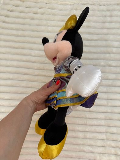 WDW 50th Anniversary Celebration Minnie Mouse Plush Toy approx. 38 cm. Used Dirty Please look at the pictures