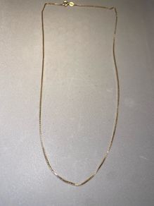 14k gold box chain