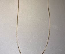 14k gold box chain