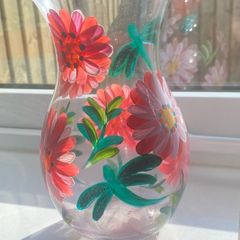 Lynsey Johnstone Hand Painted Vase