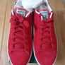 PUMA Suede Classic XXI Trainers- High Risk Red/Puma White- UK 10 Image 2