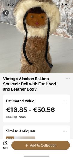 Vintage Alaskan Eskimo doll