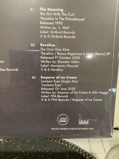 Seventh volume of Dublin vinyl