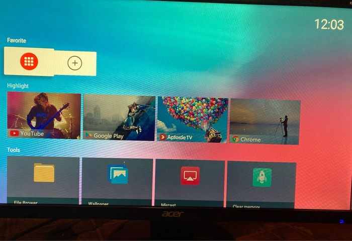 Acer Widescreen LCD Monitor 27"