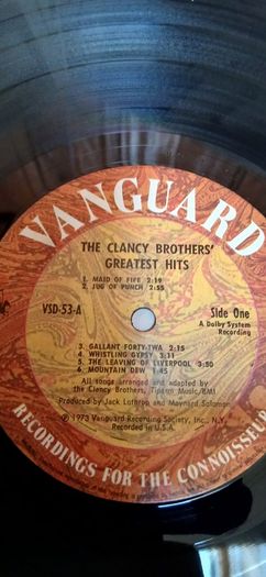 The Clancy Brothers Greatest Hits - 2 X LP - Vanguard Records - 1973