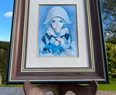 vintage enamel Irish wall art Powerscourt Townhouse Dublin