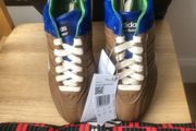 Adidas x Wales Bonner Samba Fox Brown Royal Blue UK 5 EU 38 Boxed