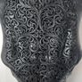 Carved Black Bull Skull Image 5