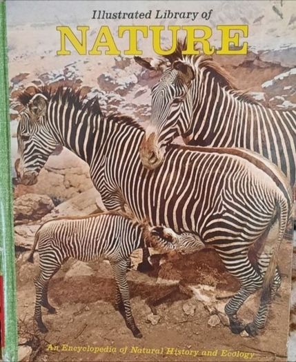Vintage 'Illustrated Library of Nature' Volume 1, 2 & 3