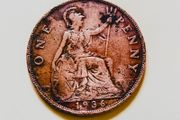 1936 George V UK Penny